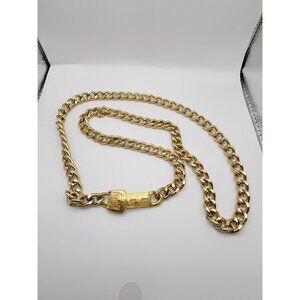 Women's Chain Belt Gold Small-Medium Metal 32" Length Belt  Ladies Bohemian